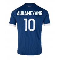 Camisa de time de futebol Olympique de Marseille Aubameyang #10 Replicas 2º Equipamento 2023-24 Manga Curta